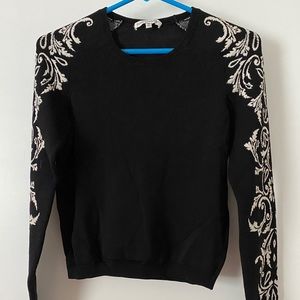 Rebecca minkoff black sweater, XS